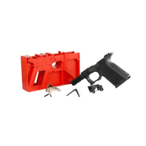 Polymer80 PF940c 80 Percent Compact Pistol Frame Kit for Glock 19/23 (Black)