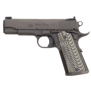 Colt Custom Carry Limited Handgun 45 ACP - 4.25"" - Smoked Gray IonBond Finish