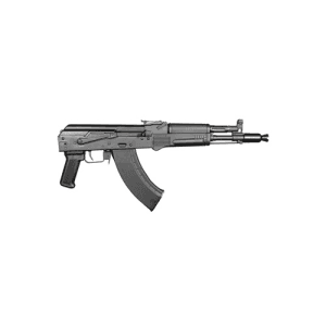 Kalashnikov Usa Kp-104 7.62x39 12.4" 30rd Semi-Auo Ak47 Pistol - Black