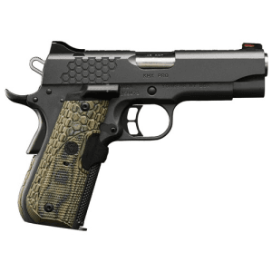 Kimber Khx Pro 1911 45acp 4" 7rd Pistol W/ Laser Grips - Black / G10