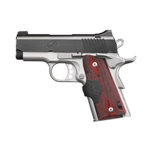 Kimber Ultra Carry Ii 1911 45acp 3" 7rd Pistol W/ Crimson Trace Green Lasergrips - Two-Tone
