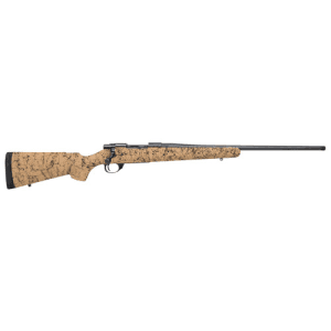 Howa M1500 Hs Precision 300 Win Mag 24" 3+1 Bolt Rifle W/ Threaded Barrel - Black / Tan