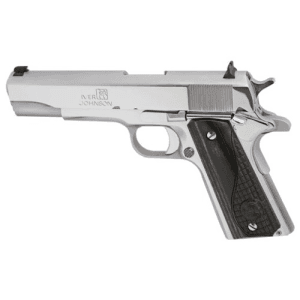 Iver Johnson 1911-A1 38 Super 5" 8rd - Stainless