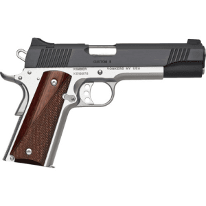 Kimber Custom Ii 1911 45acp 5" 7rd Pistol - Two-Tone W/ Rosewood Grips