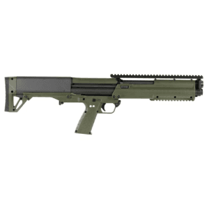Keltec Ksg 12 Gauge 18.5" 14rd Pump Action Shotgun - Black / Green Synthetic