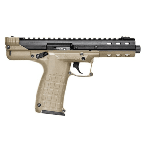 Keltec Cp33 22lr 5.5" 33rd Pistol W/ Threaded Barrel - Tan / Black