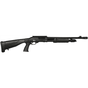 Iver Johnson 20 Gauge 3" 18" 5rd Pump Shotgun - Black