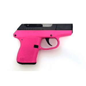 Keltec P-3at 380 Acp 2.76" 6rd Blued/Pink Grips