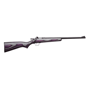Keystone Crickett 22 Lr 16.1" 22lr Bolt Rifle - Blued / Purple Laminate