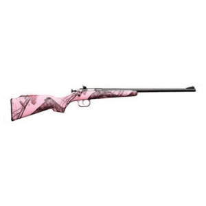 Keystone Crickett 22 Lr 16.1" Single Shot Bolt Rifle - Pink Mossy Oak