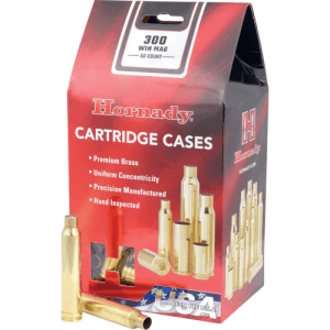 Hornady 300 Win Mag Unprimed Rifle Case 50rd