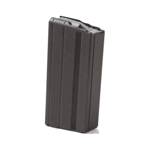 ASC AR Family Rifle Magazine Grey Follower 6.8 SPC Black Stainless Steel 15/rd