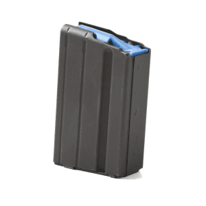 Asc Ar Family Rifle Magazine Blued Follower 6.5 Grendel Black Stainless Steel 10/Rd