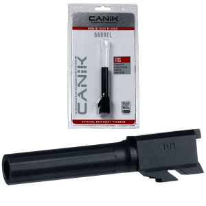 Canik Steel Drop In Barrel For Select 9mm Canik Pistols Sub Compact Fluted Black