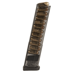 Elite-Tactical-Systems Elite Tactical Systems Carbon Smoke Handgun Magazine For Glock 42 .380 Cal 12/Rd