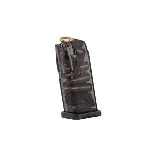 Elite-Tactical-Systems Elite Tactical Systems Carbon Smoke Handgun Magazine For Glock 26 9mm Luger 10/Rd
