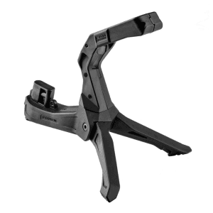 Fab-Defense The Mako Group Ar-15 Quick Deployment Bipod With An Integrated Agr-43 Pistol Grip
