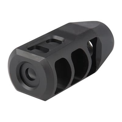 Precision Armament Ar-15 M11-Spr Muzzle Brake 22 Caliber - M11-Spr Muzzle Brake 22 Caliber 1/2-28 Ss Black