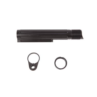 Primary Weapons Enhanced Gen 2 Buffer Tube Ratchet Lock Nut End Plate Mil-Spec - Enhanced Gen 2 Buffer Tube Ratchet Lock Nut End Plate
