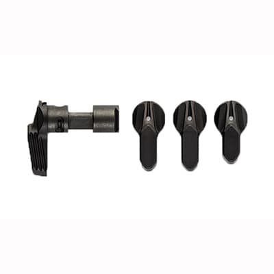 Radian Weapons Ar-15 Talon Safety Selector Ambidextrous 4 Lever - Ar-15 Talon Safety Selector 4 Lever Kit Ambidextrous Black