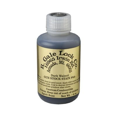Gun Stock Stain - Dark Walnut Stain, 4oz.