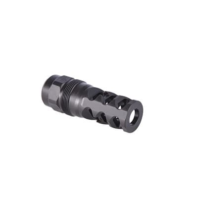 Primary Weapons Frc 308 Caliber Three-Port Compensator - Frc Tapered 3-Port 308 Caliber 5/8''''-24 Threads Compensator