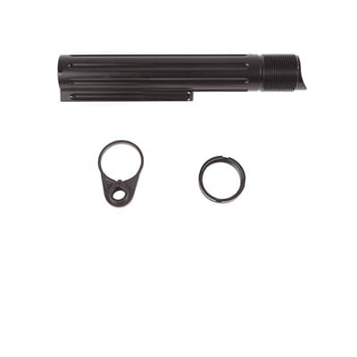 Primary Weapons Enhanced Gen 2 Buffer Tube Ratchet Lock Nut End Plate Mil-Spec - Enhanced Gen 2 Buffer Tube Ratchet Lock Nut End Plate