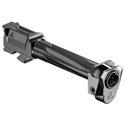 Radian Weapons Afterburner + Ramjet For Glock 19 Gen 3(R) - Ramjet Barrel W/Afterburner Micro Comp For Glock 19 G3 Gray