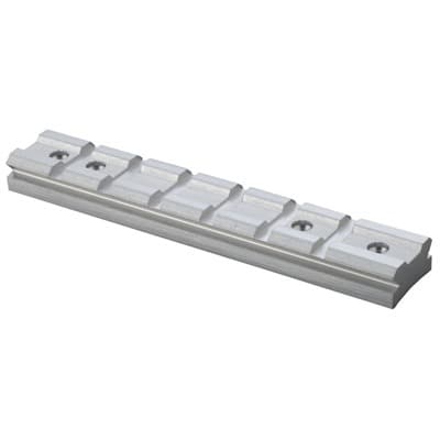 Power Custom Rugera(R) 10/22a(R) Receiver Mount - Silver 10/22 Receiver Mount